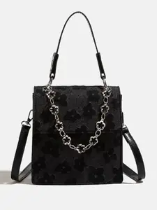 CORSICA Floral Embroidered Swagger Satchel