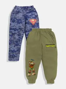 YK X Minute Mirth Boys Pack of 2 Printed Track Pants