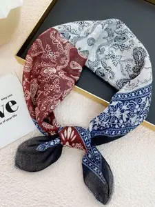 QUECY Floral Printed Scarf