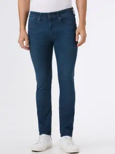 Pepe Jeans Men Slim Fit Mid-Rise Stretchable Jeans