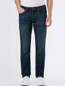 Pepe Jeans Men Regular Fit Mid-Rise Light Fade Stretchable Jeans