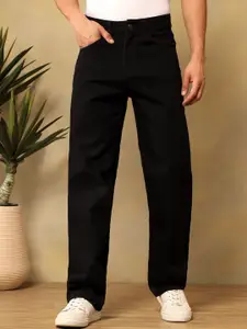 Kotty Men Regular Fit Mid-Rise Stretchable Cotton Jeans