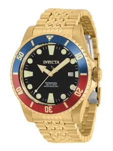 Invicta Pro Diver Men Dial & Stainless Steel Straps Analogue Automatic Watch 39760