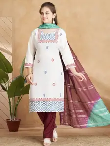 Sangria Lakshita Women Navy Blue Kurtas