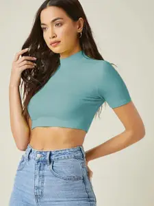 Dream Beauty Fashion Ribbed Fitted Crop Top