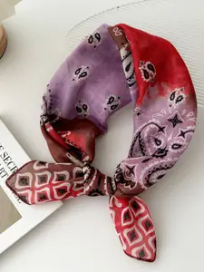 QUECY Ethnic Motifs Printed Scarf