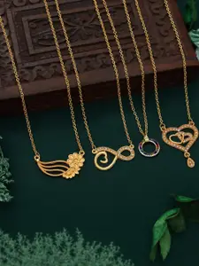 Anouk Gold-Plated Brass  Necklace