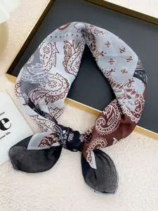 QUECY Paisley Printed Scarf