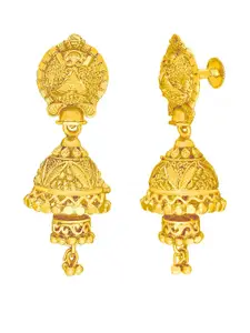 Luv Fashion Women Gold Earrings