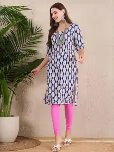 Anouk Rustic Women Ethnic Motifs Printed Kurta