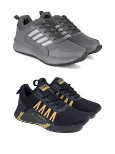 DRACKFOOT Men Non-Marking Running Sports Shoes