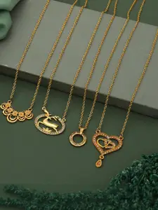Anouk Gold-Plated Brass  Necklace