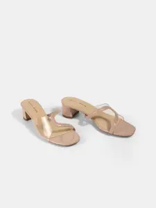 LEMON & PEPPER Women Block Heels Sandals