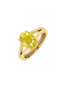 Barmunda gems Yellow Brass  Finger Ring