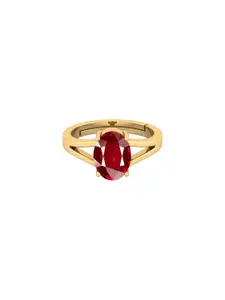 Barmunda gems Red Brass  Finger Ring