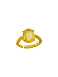 Barmunda gems Yellow Brass  Finger Ring