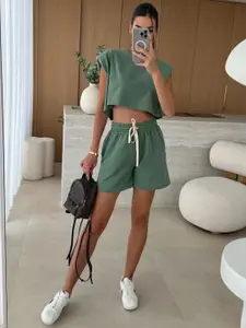 MIAKEE Top & Shorts Co-Ord Set