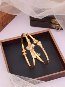 Anouk Gold-Plated Adjustable Bangles