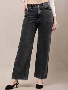 GOLD-D.A. FASHION Women Jean Straight Fit Mid-Rise Jeans