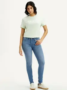 Levis Women Skinny Fit Mid-Rise Jeans