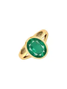 Barmunda gems Green Brass  Finger Ring