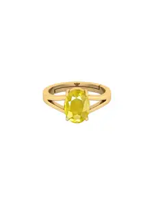 Barmunda gems Yellow Brass  Finger Ring