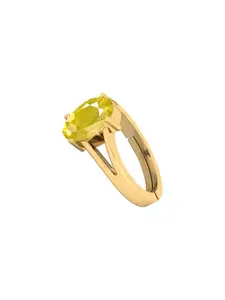 Barmunda gems Men Brass Stone Studded Finger Ring