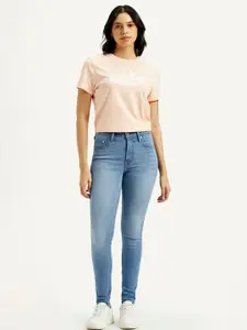 Levis Women Skinny Fit Clean Look Light Fade Jeans