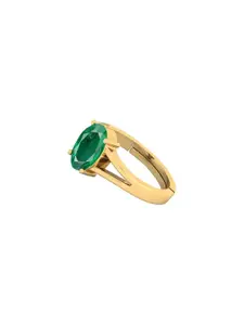 Barmunda gems Green Brass  Finger Ring