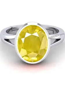 Barmunda gems Yellow Brass Finger Ring