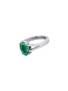 Barmunda gems Green Brass  Finger Ring