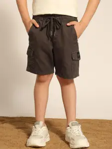 U.S. Polo Assn. Kids Boys Regular Fit Cotton Cargo Shorts