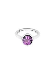 Barmunda gems Purple Brass  Finger Ring