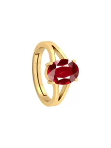 Barmunda gems Red Brass  Finger Ring