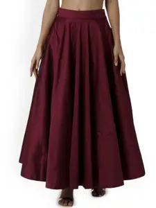 De Moza Flared Maxi Skirts