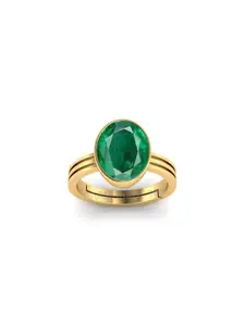 Barmunda gems Green Brass  Finger Ring