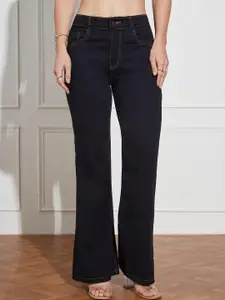 Miss Chase Women Bootcut High-Rise Stretchable Jeans