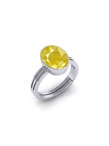 Barmunda gems Yellow Brass Finger Ring