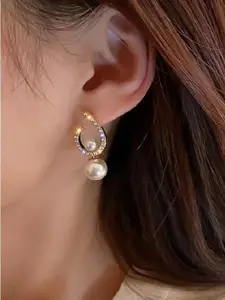 Vembley Geometric 3 in 1 Drop Earrings