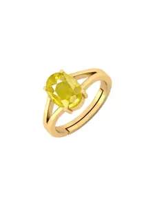 Barmunda gems Yellow Brass  Finger Ring