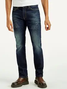 Levis Men Slim Fit Clean Look Heavy Fade Jeans