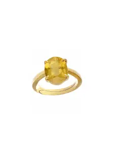 Barmunda gems Yellow Brass  Finger Ring