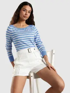 Tommy Hilfiger Women Striped Pullover