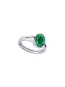 Barmunda gems Green Brass  Finger Ring