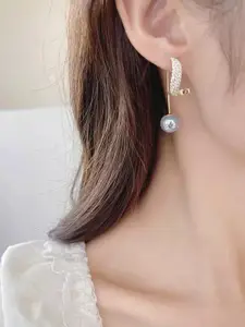 Vembley Cubic Zirconia Alloy Drop Earrings