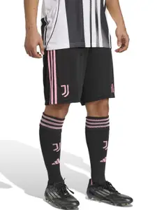 ADIDAS Men Striped Mid Rise Relexed Fit Sports Shorts