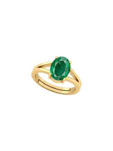 Barmunda gems Green Brass  Finger Ring