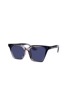DressBerry Women Blue Lens & Blue Cateye Sunglasses with