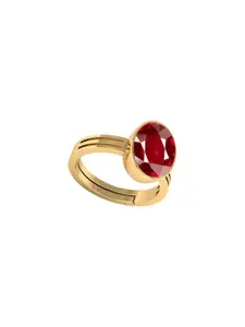 Barmunda gems Red Brass  Finger Ring