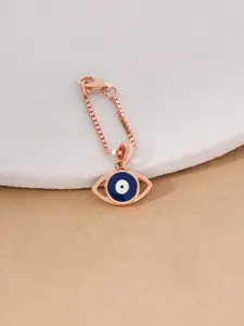 TOUCH925 Rose Gold-Plated Evil Eye Necklace Charms